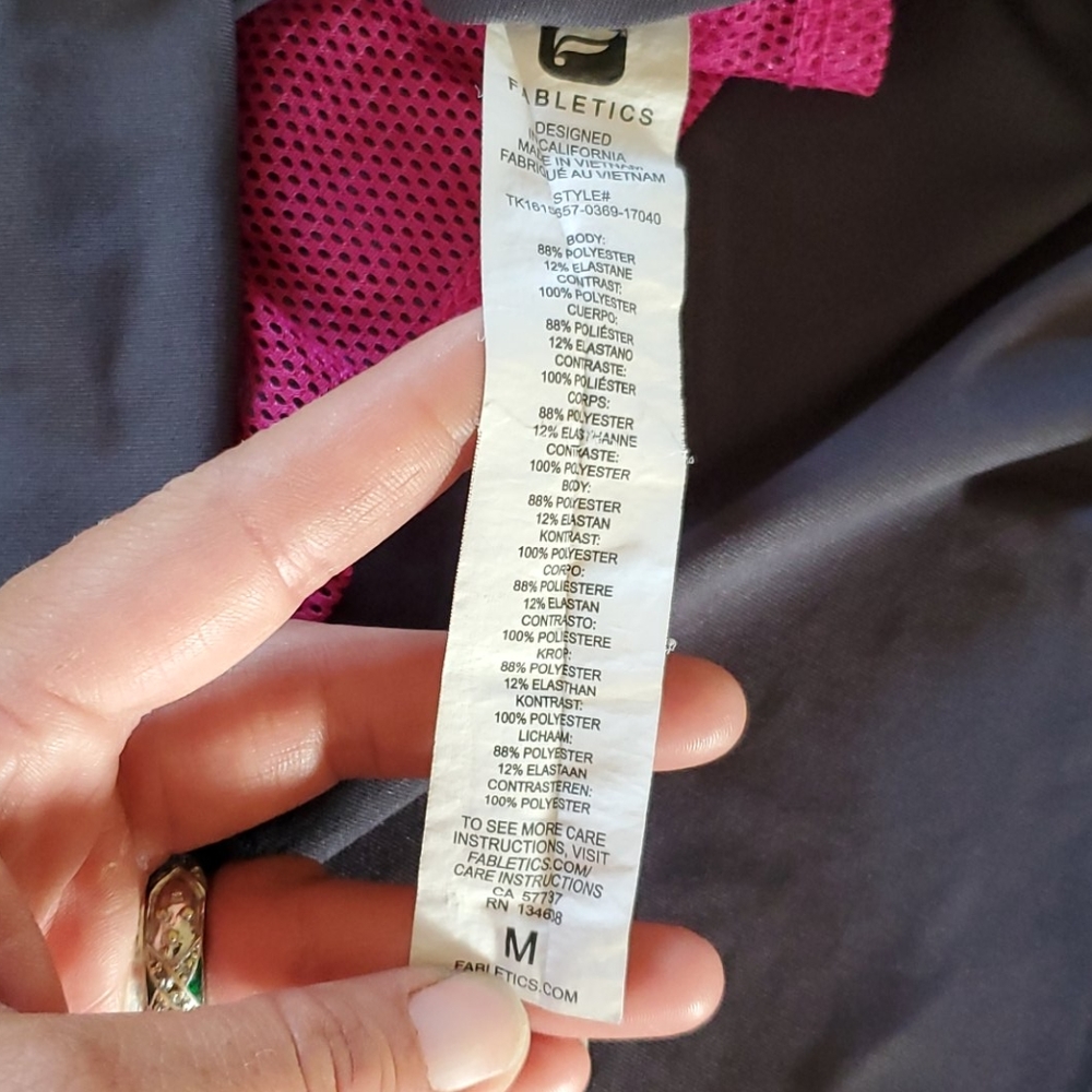 Fabletics Mosa Tank Size Medium - image 7